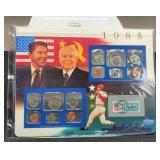 1985 Double Mint Set w/ Display
