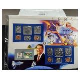 1984 Double Mint Set w/ Display