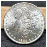1884-O Morgna Dollar BU