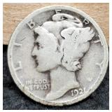 1921 Mercury Dime Better Date