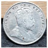 1910 Canada Silver Dime