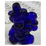 Mosser Glass Clown Cobalt Blue