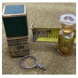 Watch Oil and Small Corkscrew