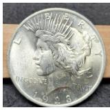 1923 Peace Dollar Gem BU