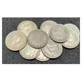 10- 1909 V Nickels