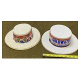 LBJ and Goldwater Political Hats