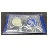 1971-S Silver Ike Unc. Dollar