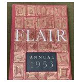 1953 Flair Annual Book