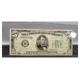 1934C $5 FR Note
