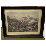 Framed Civil War Print