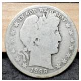 1899-O Barber Half Dollar