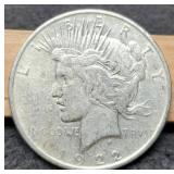 1922 Peace Dollar XF
