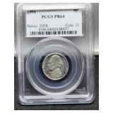 1954 Slab Proof Nickel PCGS PR64