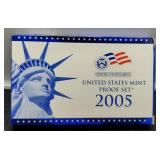 2005 11 Coin Proof Set