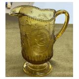 Admiral Dewey Amber Pitcher