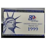 1999 9 Coin Proof Set