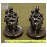 Jennings Bros Colonial Mother Bookends