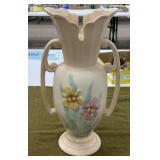 19" Hull Pottery Double Handled Vase