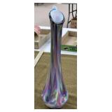 15" Larkfield Stretch Glass Vase