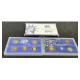 1999 9 Coin Proof Set