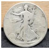 1920-D W. Liberty Half Dollar