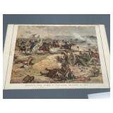 Framed Civil War Print