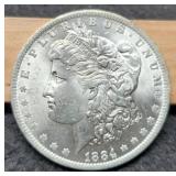 1884-O Morgan Dollar Gem BU