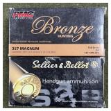 100 rnds .357 Mag Ammo