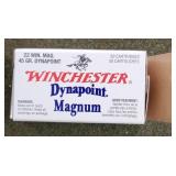 50 rnds Winchester .22 Mag Ammo