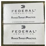 100 rnds Federal .45 Auto Ammo