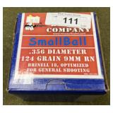 9lbs 9mm cal 124gr RN Bullets