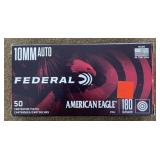 50 rnds Federal 10mm Ammo