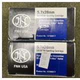 100 rnds FNH 5.7x28mm Ammo