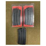 3 Ruger Mini 14 20rnd Mags