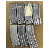 7-AR15 30rnd Mags