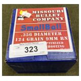 9lbs 9mm cal 124gr RN Bullets