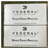 100 rnds Federal .45 Auto Ammo
