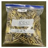 500ct .223/5.56mm Used Brass