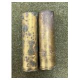 2 Alcan 10 ga Brass Shotshells
