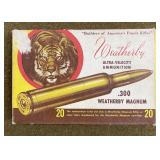 20 rnds Weatherby .300 Mag Ammo