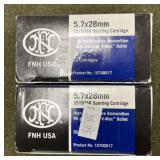 100 rnds FNH 5.7x28mm Ammo