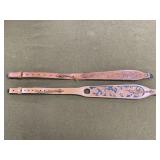 2 Leather Rifle Slings