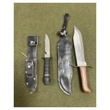 2 Sheath Knives