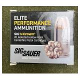 20 rnds Sig Sauer Elite 10mm Ammo