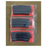 3 Ruger Mini 14 20rnd Mags