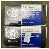 100 rnds FNH 5.7x28mm Ammo