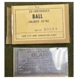US Military .30-06 Ammo & Blanks