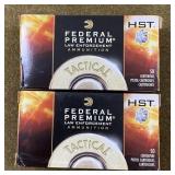 100 rnds Federal 9mm Ammo