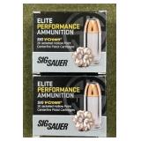 40 rnds Sig Sauer Elite .45 Auto Ammo