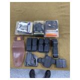 4 Holsters,3 Mag Holders